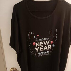 womans Happy New t shirt